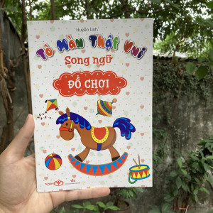 Tô màu thật vui (song ngữ) - Đồ chơi (2024-10k)